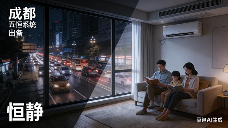 静享舒适：成都家庭为何选择五恒系统告别空调噪音？ | 成都五恒系统