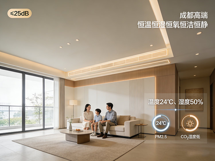 为什么成都高端住宅都在用五恒系统？深度解析其健康与舒适价值 | 成都五恒系统