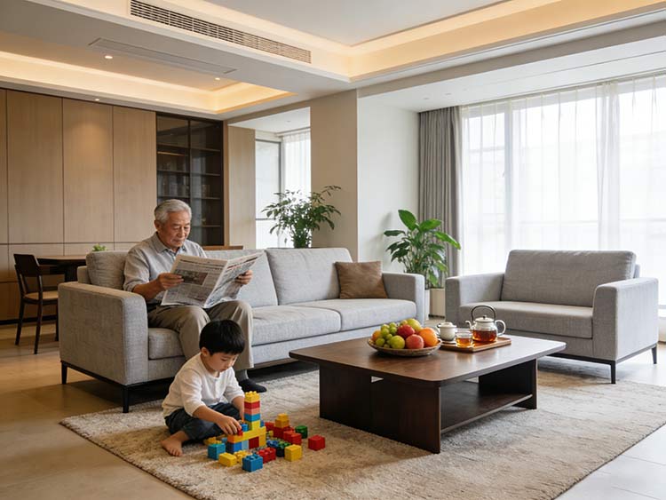 成都五恒系统安装舒适图