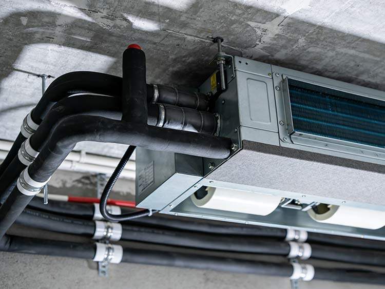 成都五恒系统管道安装图