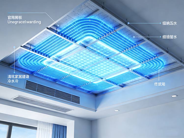 成都五恒系统-建筑剖面图