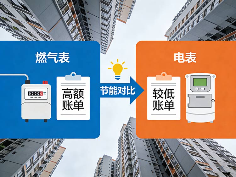 成都两联供系统-节能信息对比图